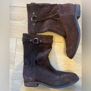 Like new Michael Kors suede womens boots -sfh